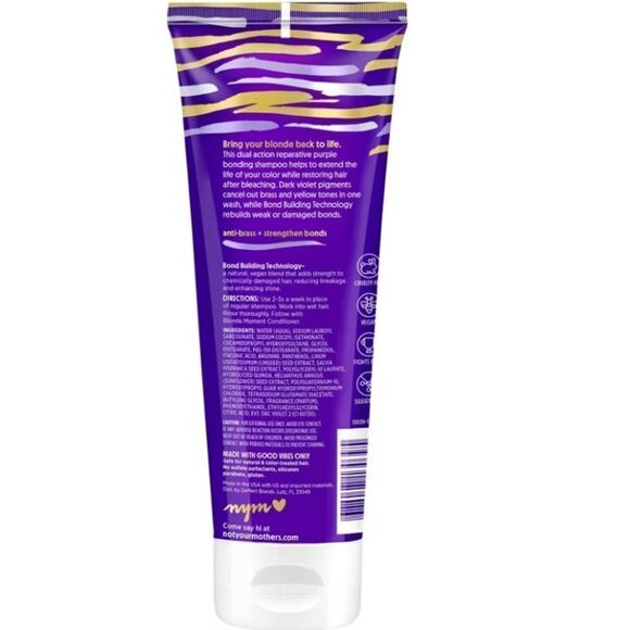 🌻 Not Your Mother's Blonde Moment Purple Shampoo and Conditioner Set New FullSz - Picture 4 of 13